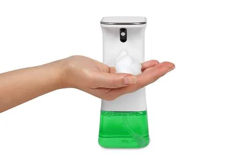 A liquid soap dispenser Stock Photos