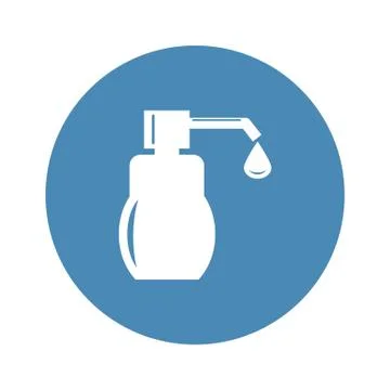 Liquid Soap Icon Vector flat design style Stock Illustration