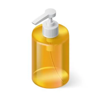 Liquid Soap Isometric Stock Illustration