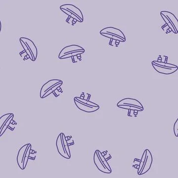 Liquid soap next sink line seamless pattern Stock Illustration