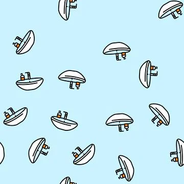 Liquid soap next sink vector seamless pattern Illustrazione stock