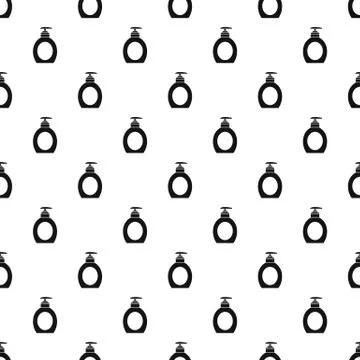 Liquid soap pattern vector 스톡 일러스트