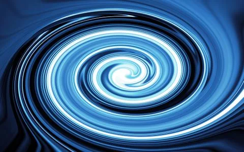 Liquid spiral Stock Illustration