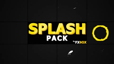 Liquid Splash Elements and Transition Pack Stock Footage 131014150