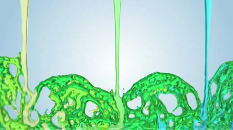 Liquid splash transition with alpha channel Stock-Footage 5620305