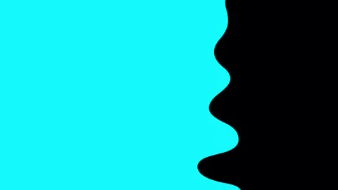 Liquid Splash Transition | Fluid Motion Effect | 4K Animation Stock Footage 321175871