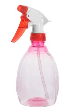 Liquid sprayer isolated on white Stock Photos