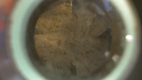 Liquid stirred in a tank Stock Footage 73898010