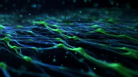 Liquid Structure of Collapse Stock Footage 308242012