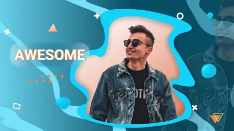Liquid Stylish Slideshow | After Effects After Effects stock