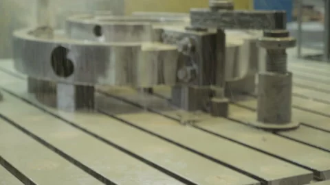 Liquid Substance is Slowly Dripping on Platform. Drilling. Splashing the Fluid. Video stock 169522844