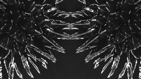 Liquid Surface, Abstract, Oil, Fluid, Ferrofluid Stock-Footage 91960752