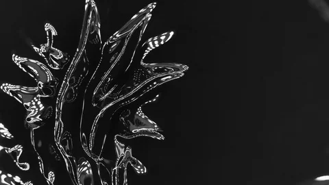 Liquid Surface, Abstract, Oil, Fluid, Ferrofluid 스톡 동영상 91961038