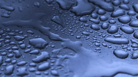 Liquid on the surface Stock Footage 162287681