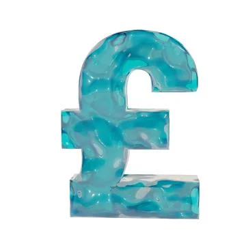 Liquid symbol pound Stock Illustration
