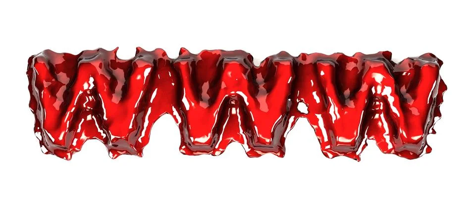 Liquid text www. Stock Illustration