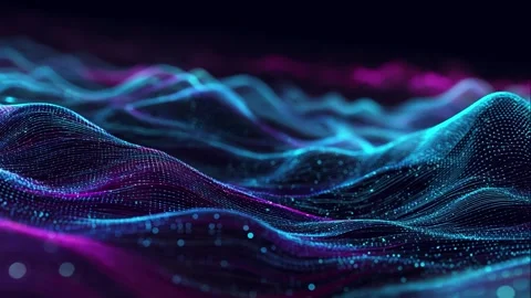 Liquid Texture of Chaos Stock Footage 308240121