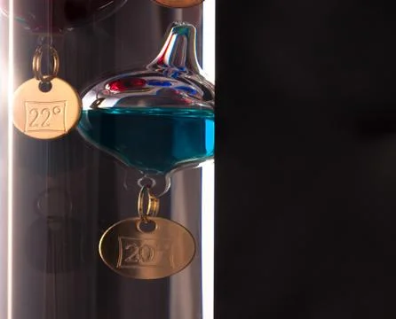 Liquid Thermometer Stockfoto's