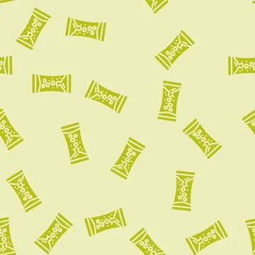 Liquid timer fidget toy glyph vector seamless pattern Stock Illustration