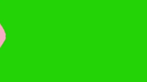 Liquid transition animation on green screen Vídeo Stock 331500960