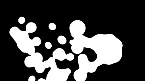 Liquid transition animation. water splash motion elements background Stock Footage 121437167