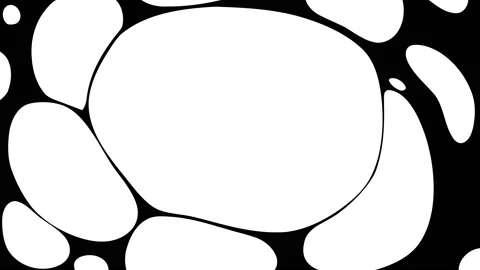 Liquid Transitions motion graphics features 4K resolution animation with alpha Stock Footage 111590187