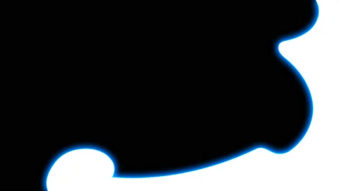 Liquid Transitions motion graphics features 4K resolution animation with alpha Stock Footage 111709502