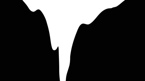 Liquid Transitions motion graphics features 4K resolution animation with alpha Stock Footage 111709622