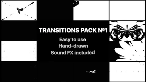 Liquid Transitions Pack 01 After Effects stock