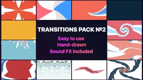 Liquid Transitions Pack 02 Stock After Effects