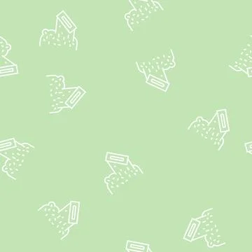 Liquid wallpaper line seamless pattern Stock Illustration
