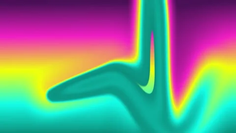 Liquid wave background abstract motion background. Seamless loop.Video animation Stock Footage 233262945