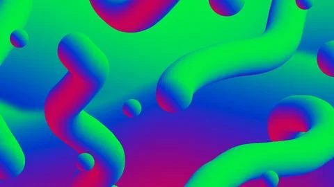 Liquid wave modern background Stock Illustration