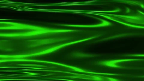 Liquid Wave Reflection Abstract Background Green Stock-Footage 201185003