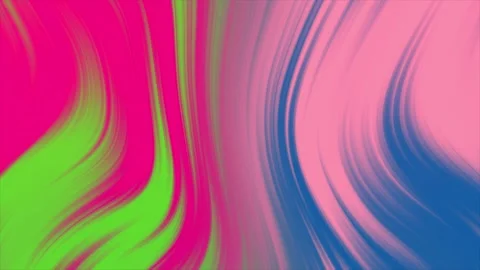 Liquid wave with summer color Stock Footage 277978643