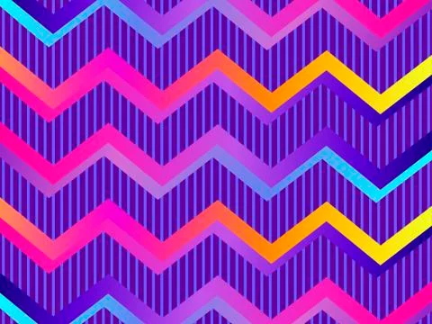 Liquid wave, violet gradient. Modern trend background. Synthwave, futurism ba Stockillustratie