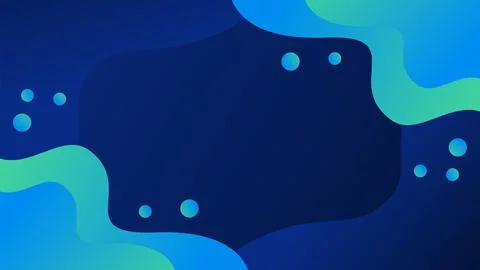 Liquid wave water gradient background Stock Illustration