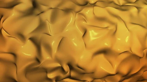Liquid wave with yellow texture Stock Footage 165992640