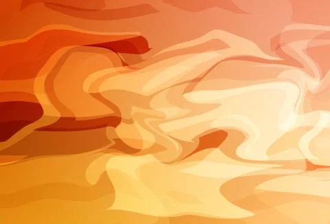 Liquid waving, marble sunset concept texture abstract background vector Stock Illustration