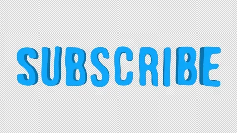 Liquid word Subscribe 動画素材 147345046