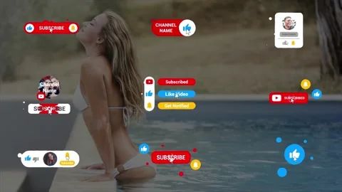 Liquid Youtube Buttons | After Effcts Catálogo de After Effects