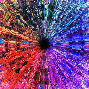 Liquidated Iris Stock Illustration