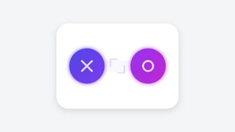 Liquidity Pool Icon with Glowing Indigo and Purple Tokens Swapping in Seaml.. Видео 346202275