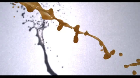 LIQUIDS IN SLOW MOTION # 10 Stock Footage 25272670