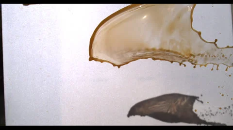 LIQUIDS IN SLOW MOTION # 9 Stock Footage 25271110