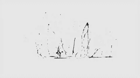 Liquids Splash Large 01 HD Stock Footage 312509984