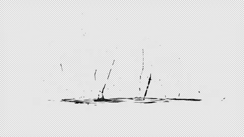 Liquids Splash Large 03 HD Stock Footage 312509995