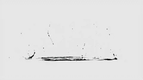 Liquids Splash Large 05 HD Stock Footage 312510001