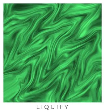 Liquify illustration Stock Illustration