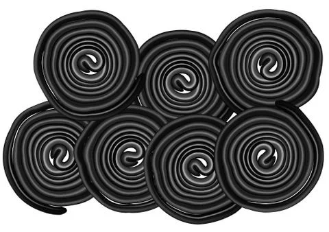 Liquorice Stock Illustration